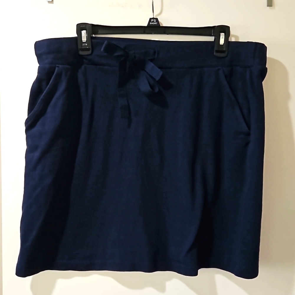 LOFT Outlet Navy Skirt Sz Large